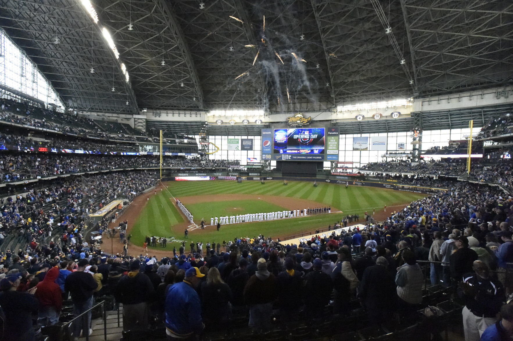 Milwaukee Brewers home opener 2018